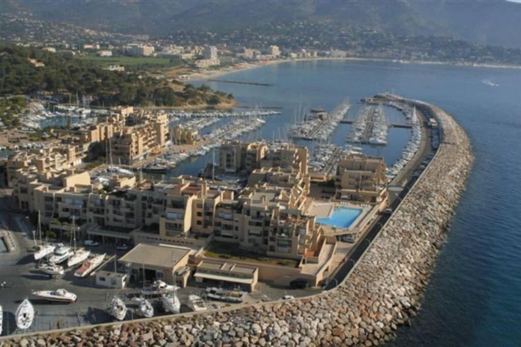 Face Mer Entre Plage Et Marina Борм-ле-Мімоза Екстер'єр фото